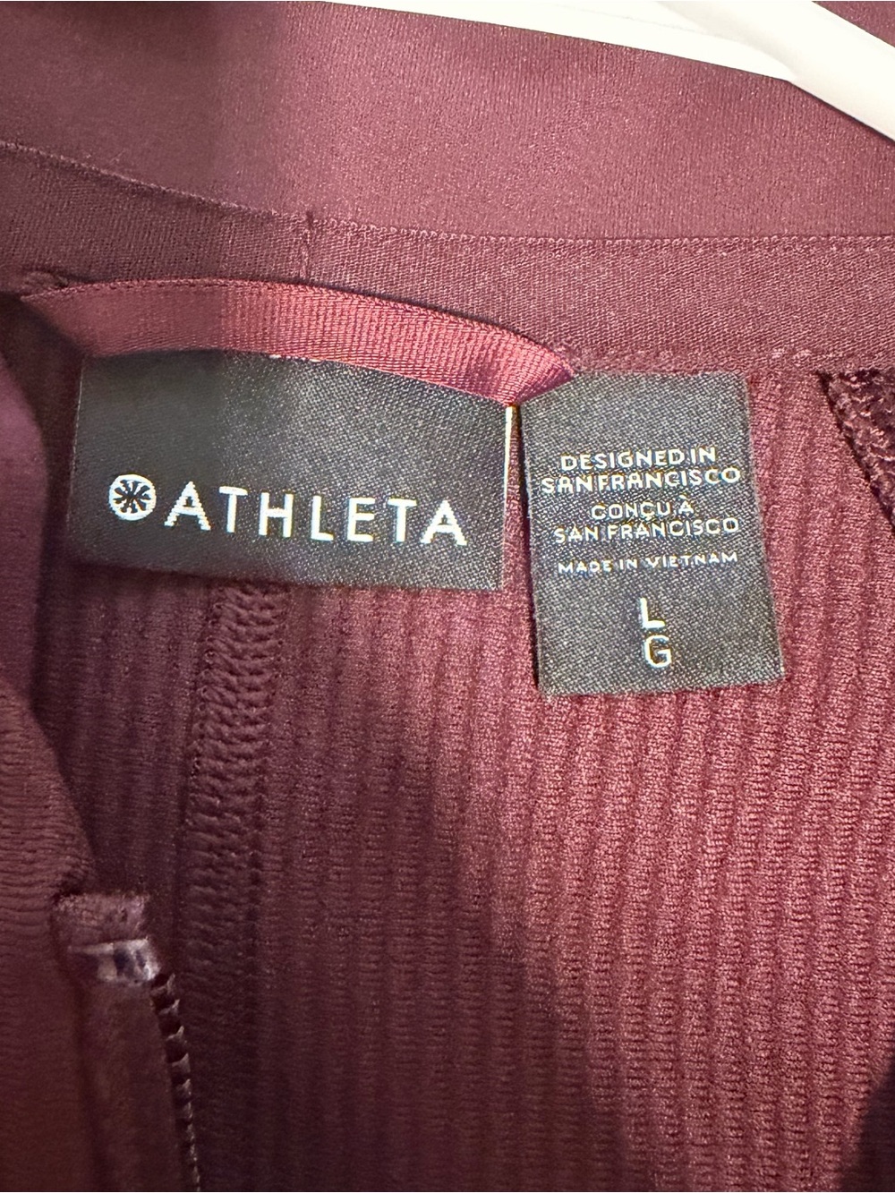 Athleta Salutation Ribbed Jacket - Picture 2 of 2
